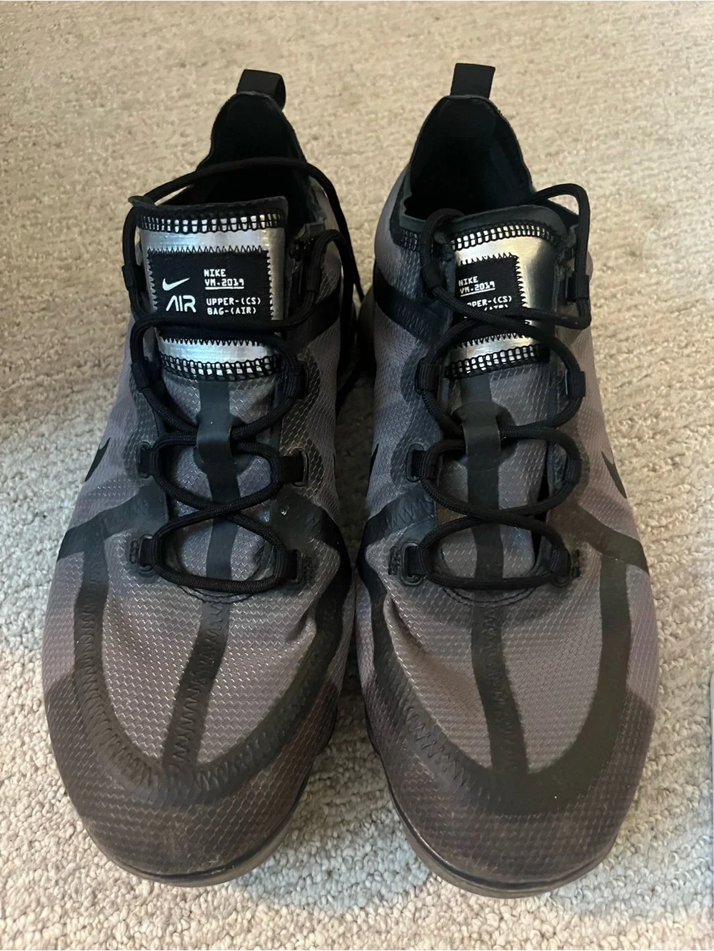 Nike Air VaporMax 2019 'Ghost Black'